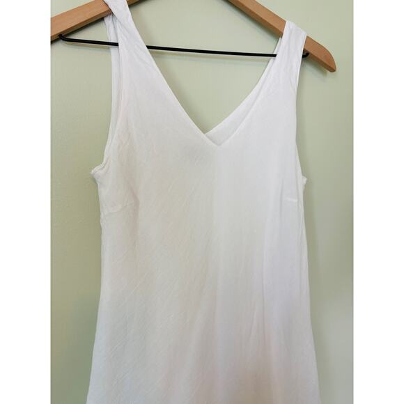 Blanc Du Nil White Midi Dress XS - Picture 2 of 10